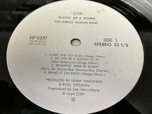 Gregg Allman Band★中古LP国内プロモ白レーベル盤帯付「グレッグ・オールマン～嵐」プロモシート付_画像5