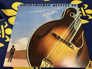 David Grisman★中古LP/US盤「デヴィッド・グリスマン～Quintet'81」