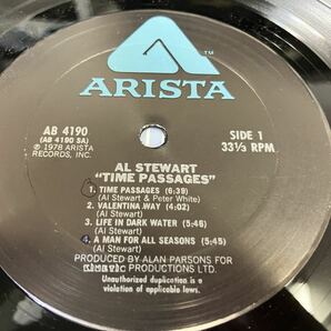 Al Stewart★中古LP/US盤「アル・スチュワート～Time Passages」カット盤の画像4