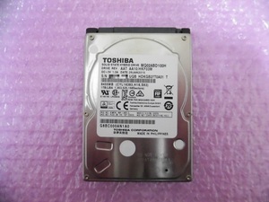 TOSHIBA (MQ02ABD100H) 1TB 5400rpm 64M ★NANDフラッシュ内蔵SSHD 使用1153時間★