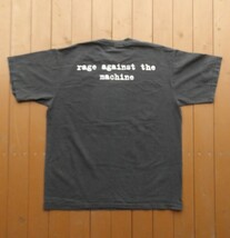 X'MAS SALE ¥1スタ オークション レイジ アゲインスト ザ マシン Tシャツ XL RAGE AGAINST THE MACHINE BJORK NIRVANA NIN NINE INCH _画像6