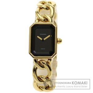 CHANEL Chanel Premiere L wristwatch K18 yellow gold K18YG lady's used 