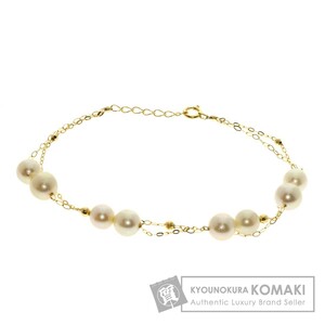  jewelry Akoya pearl pearl bracele K18 yellow gold used 