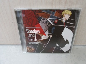 【10-67】CDアルバム　ONE Ⅲ NOTES　shadow and truth/ACCA13区監察課OP