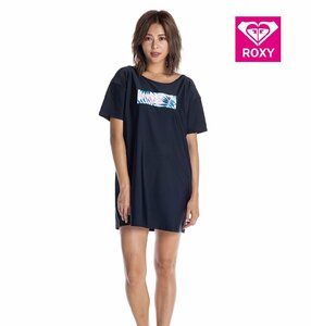 ROXY ロキシー ラッシュ ロングTシャツ UVカット LEAF WAVE ROXY TEE RLY202013_BLK_L レディース