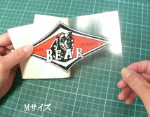 BEAR ベアー 人気定番ステッカー M サーフィン ビッグウエンズデー_画像3