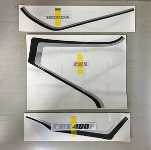 ★ホンダ　CBX400F　２型　赤黒用　ラインステッカーセット★