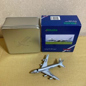 ■herpa Wings 1/500 アリタリア B747-200 ブルガリ特別塗装　Alitalia BVLGARI【中古品】■