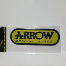 ARROW SPECIAL PARTS アロー 耐熱アルミステッカー 【即決】【送料無料】b_画像1