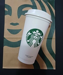 スタバ スターバックス STARBUCKS リユーザブルカップ カップ　カップ　タンブラー　新品未使用　473mL　グランデ　コーヒー