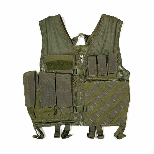 CONDOR CV-002 CROSS DRAW VEST OD (検 米軍実物 コンドルアウトドア クロスドローベスト V1 タクティカル オリーブドラブ 陸上自衛隊