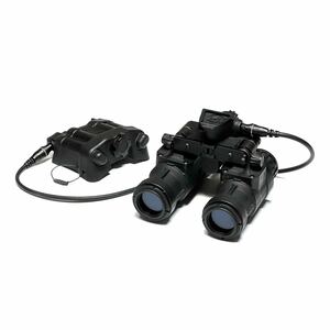 レプリカ品 FMA AN/PVS-31 NVG(BNVD) ダミーナイトビジョン+バッテリーボックスキット 無発光モデル (検 米軍 特殊部隊 ヘルメット