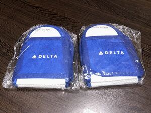  Delta Air Lines mobile slippers 2 piece set DELTA Air Lines