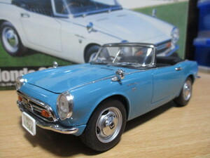  Tamiya 1/20 [ Honda S800 ] 1964y chain type ( previous term model ) light blue floor mat attaching * postage 600 jpy pursuit number attaching 