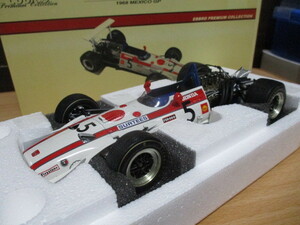 エブロ　1/20　 「　ホンダ　RA301　F1　」　1968ｙ　メキシコGP　#5　・送料 600円（特定記録郵便）　スポイラー取付・商品説明カード付