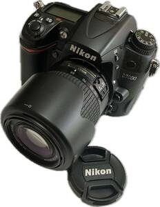 ★極上美品★ バッテリー、充電器付 NIKON D7000 AF-S 55-200mm F4-5.6 G ED #6790171