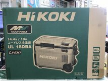 【未使用品】★HiKOKI(ハイコーキ) 18vコードレス 冷温庫 サンドベージュ(BSL36B18X電池x1) UL18DBA(WMBZ)　/　ITB3GSX9X1KC_画像1