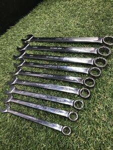 【中古品】Snap-on スナップオン フランクドライブ コンビネーション レンチ OEXシリーズ 9本セット / ITHBBZYOFHEY