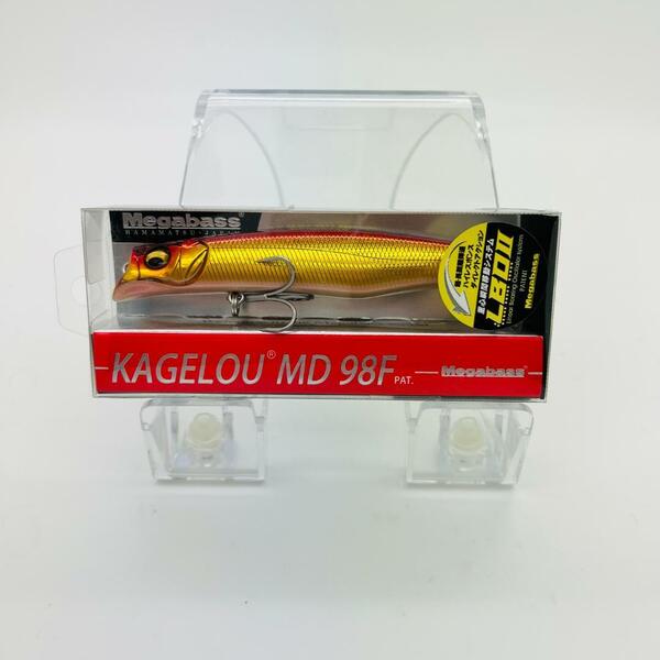 新品 Megabass メガバス KAGELOU MD 98F カゲロウ GG AKAKIN SPARKLE GG アカキンスパークル アカキンスパークル