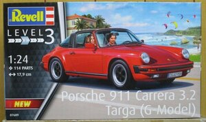 Revell ★ 1/24 07689 ポルシェ 911 カレラ3.2 タルガ (G-Mode)