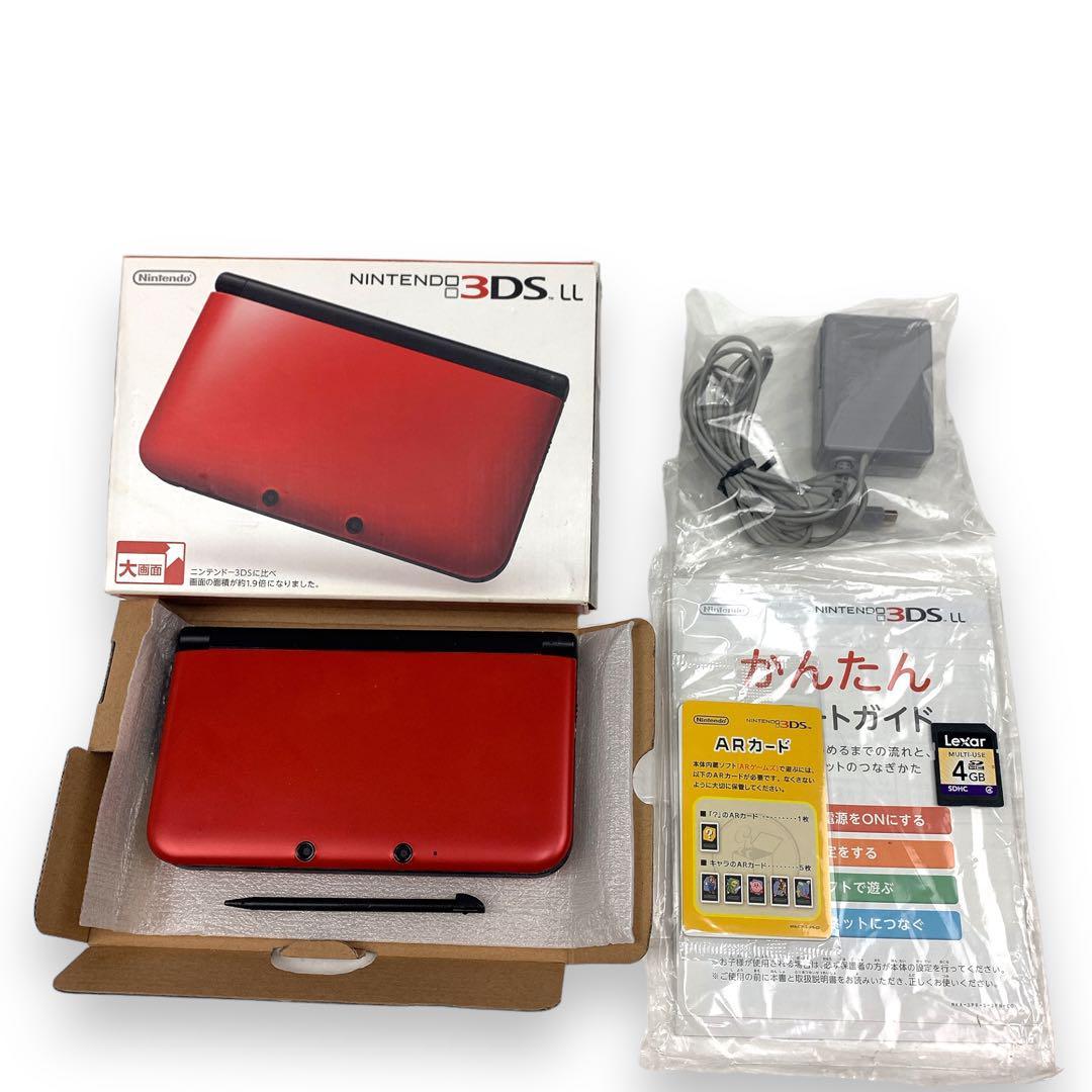 任天堂 ニンテンドー3DS LL レッド×ブラック オークション比較 - 価格.com