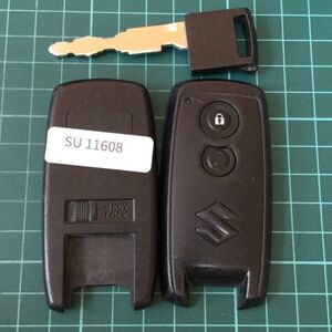 SU11608 スズキ U43PB14B 2ボタン スマートキー キーレスリモコン モコ セルボ フレア ワゴンR MRワゴン等 日産マツダAZワゴン MG22S MH22S