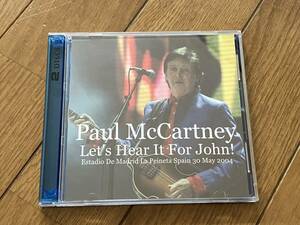 Paul McCartney / Let's Hear It For John! (Green Apple) (2CD) プレス盤 中古