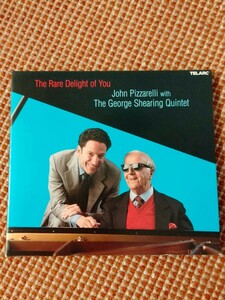 ジョン・ピザレリ＆ジョージ・シアリング　Pizzarelli with Shearing　紙ジャケ　中古CD