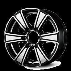 国産スタッドレス DUNLOP WILD CRUISINGH RM-α 18x8 +25 6-139.7 BP GY ICENAVI SUV 265/60R18 120/150プラド ハイラックス 送料無料