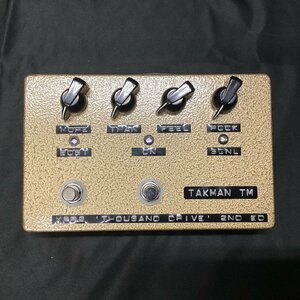 TAKMAN XPR2 Thousand Drive 2ND ED(エフェクター ディストーション レア 廃盤品 歪み)【長岡店】