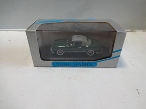 1/43 ミニカー カルマン・ギア フォルックスワーゲン Karmann Ghia cabriolet softtop ミニチャンプス 未使用品 デッドストック 古い物