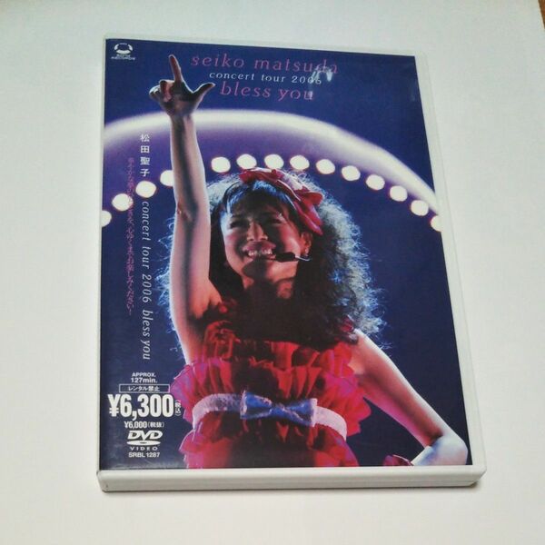 【松田聖子】帯付き seiko matsuda concert tour 2006 bless you DVD