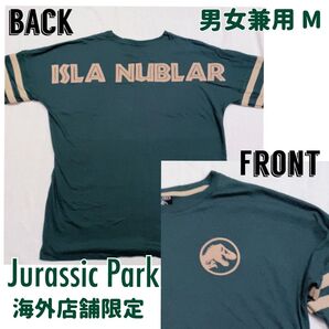 US限定 ジュラシックワールド 背面ロゴHype Jersey 男女兼用 M