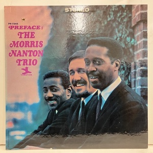 ●即決LP Morris Nanton / Preface prst7345 j38469 米オリジナル Vangelder モリス・ナントン