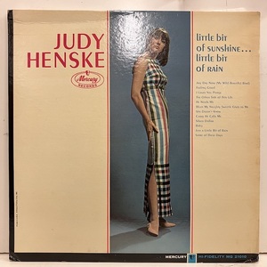 ●即決VOCAL LP Judy Henske / Little Bit Of Sunshine MG21010 jv5314 米オリジナル、赤Dg Mono ジュティ・ヘンスキー