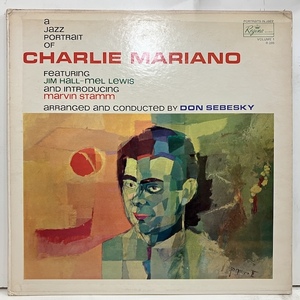 ●即決LP Charlie Mariano / A Jazz Portrait Of Charlie Mariano LPR-286 j38599 米オリジナル、金Dg Mono 