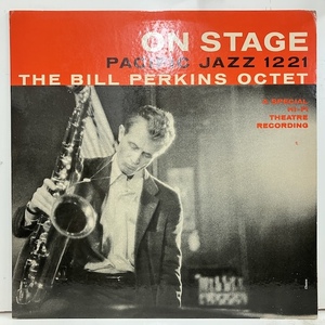 ●即決LP Bill Perkins / On Stage Pj1221 j38660 米オリジナル、黒銀Pj Dg Mono ビル・パーキンス