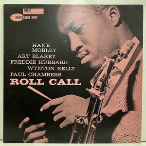 ●即決LP Hank Mobley / Roll Call bst84058 j38785 米盤、UA青ベタ 「Rvg Stereo機械/9m手書き」 ハンク・モブレー