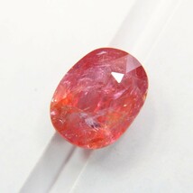 非加熱 天然パパラチアサファイア ルース 3.016ct パパラチャ Padparadscha Sapphire_画像4