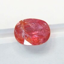 非加熱 天然パパラチアサファイア ルース 3.016ct パパラチャ Padparadscha Sapphire_画像6