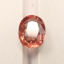 希少 非加熱 天然パパラチアサファイア ルース 0.620ct パパラチャ Padparadscha Sapphire_画像3