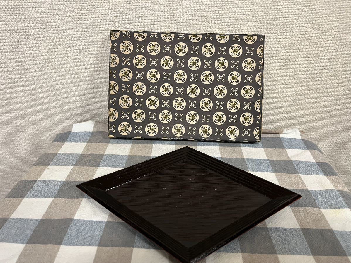 更にお値下げ!茶道 丸干菓子盆 欅 樹芳作-