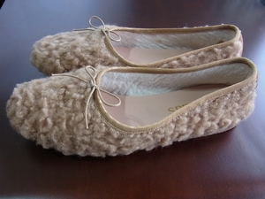  Italy made *SPELTA spec ruta wool? flat shoes size 39/USED