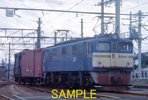 ☆90～00年代鉄道8jpgCD[ED62-7+ワム80000+ヨ8000他(伊那松島運輸区撮影会1996年1月その2)]☆