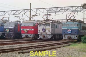 ☆90～00年代鉄道10jpgCD[EF500・ED500・EF30など吹田機関区撮影会(1993年開催分その1)]