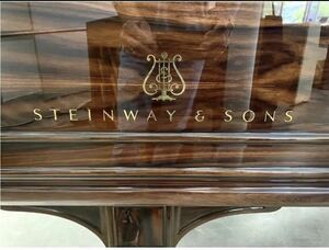 厚み0.1mm新品 スタインウェイ Steinway サイド ステッカー 1枚