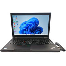 第六世代Corei5 驚速起動 中古美品 LENOVO THINKPAD L570 15.6型 Win11Pro MSoffice2021 メモリ8GB SSD128GB 無線 BT カメラ DVD-RW F_画像5