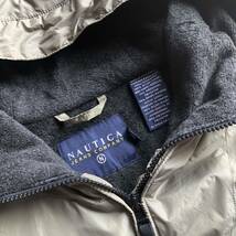 新品 NAUTICA JEANS ノーティカ ジーンズ ナイロン プルオーバー パーカー フリース メンズ XLサイズ アウトドア タグ付き未使用品 J2736_画像4