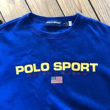 美品 US古着 POLO SPORT RALPH LAUREN スウェット M アメカジ ポロスポーツ ラルフローレン カジュアル アメリカ仕入 92 93スポーテS0707_画像6