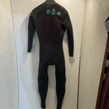 2023 新品 VISSLA メンズ ジャージ フルスーツ M 7 Seas Wetsuit COMP 3-2mm FULL CHEST ZIP GRA グレー ビスラ ウェットスーツ 既成品_画像7